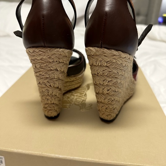 Authentic Burberry Wedged Heels - Picture 15 of 16